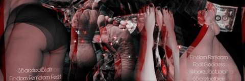 Leaked barefootblair header onlyfans leaked