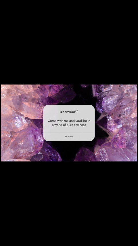 Leaked bloomkim header onlyfans leaked