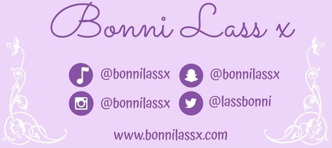 Leaked bonnilassx header onlyfans leaked