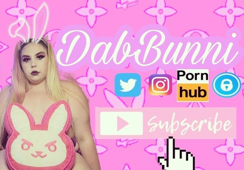 Leaked dabbunnifreee header onlyfans leaked