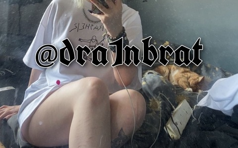 Leaked dra1nbrat header onlyfans leaked