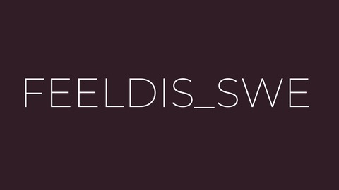Leaked feeldis_swe header onlyfans leaked