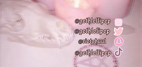 Leaked gothlollipop header onlyfans leaked