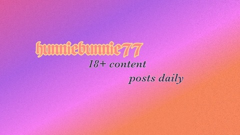 Leaked hunniebunnie77 header onlyfans leaked