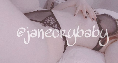 Leaked janecrybaby header onlyfans leaked