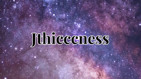 Leaked jthicccness header onlyfans leaked