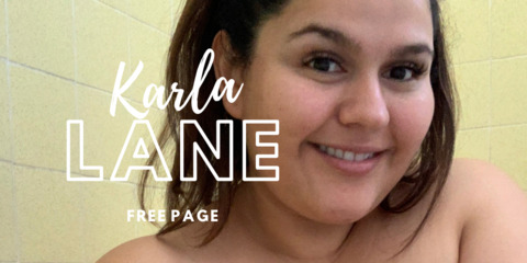 Leaked karlaxlane header onlyfans leaked