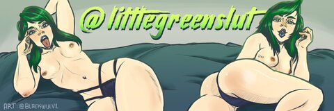 Leaked littlegreenslut header onlyfans leaked