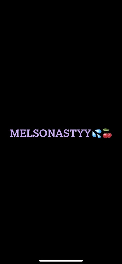 Leaked melsonastyy header onlyfans leaked