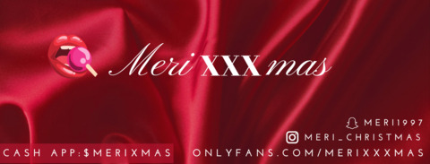 Leaked merixxxmas header onlyfans leaked