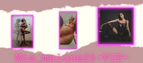 Leaked mia_malone25 header onlyfans leaked
