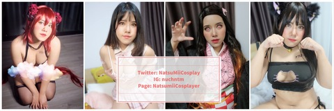 Leaked natsumiicosplay header onlyfans leaked