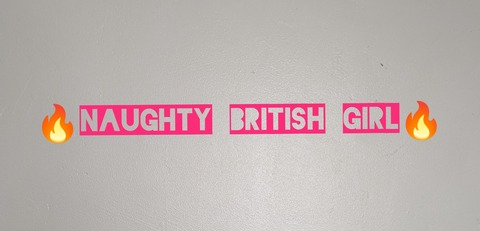 Leaked naughtybritishgirl header onlyfans leaked