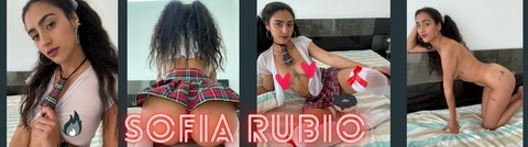 Leaked yoursofiarubio header onlyfans leaked